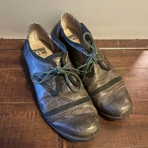 BC Oxford green shoes